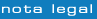 Nota Legal